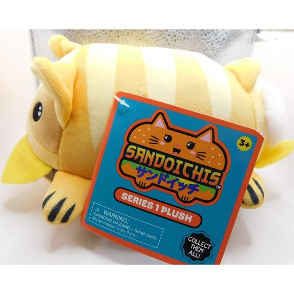 Sandoichis Geno The Cogi Cheesesteak  Sandwich Plush #3 Series 1 Brand New - Picture 4 of 9